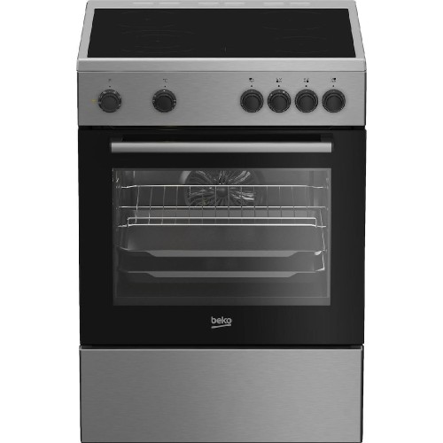 COOKER FREE STANDING  FBM6701X (ΚΕΡΑΜΙΚΗ / 66LT / A / INOX / 4 ΕΣΤΙΕΣ / ΥΔΡΟΛΥΣΗ)